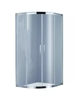 BRAVAT Stream BS090.1203S Душевое ограждение (без поддона) с двумя раздвижными дверьми 900x900x2000