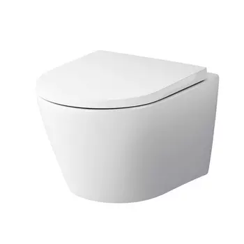 Унитаз подвесной AM.PM Sense C741701SC безободковый, с микролифтом