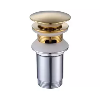 Caprigo Донный клапан клик-клак (мат.золото)