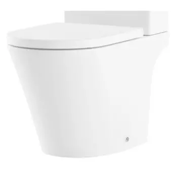 Чаша для напольного унитаза Lavinia Boho Biore белая без бачка и сиденья