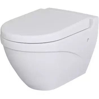 Чаша для подвесного унитаза Ambassador Nord белый матовый без сиденья