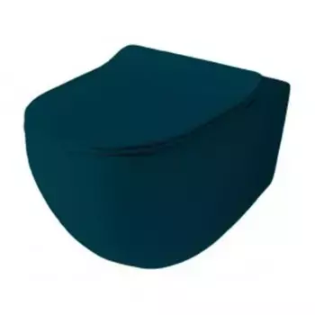 Чаша для подвесного унитаза Artceram File 2.0 petrolio, без сиденья (FLV004 42;00)
