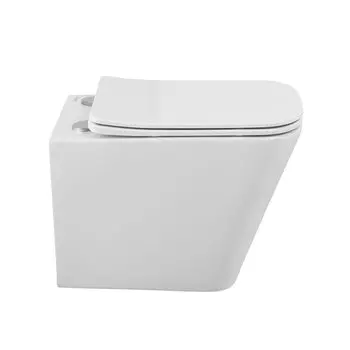 Чаша для подвесного унитаза Belbagno Ardente без сиденья со смывом Tornado белая