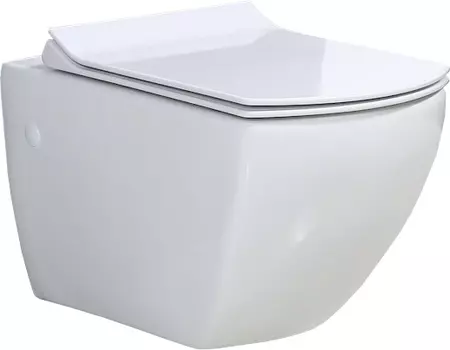 Чаша для подвесного унитаза BelBagno Carina белый (BB514CHR)