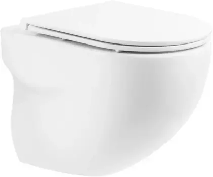 Чаша для подвесного унитаза BelBagno Onda белый (BB066CHR)