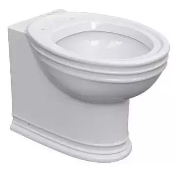 Чаша для приставного унитаза Caprigo Armonia без сиденья, белый