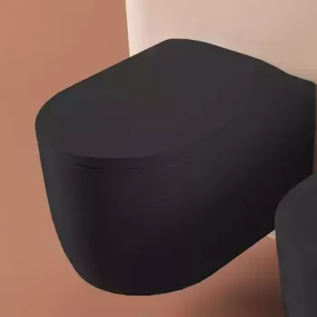 Чаша для унитаза подвесного Artceram Monet 36х52 черный матовый, без сиденья (MNV001 17;00)