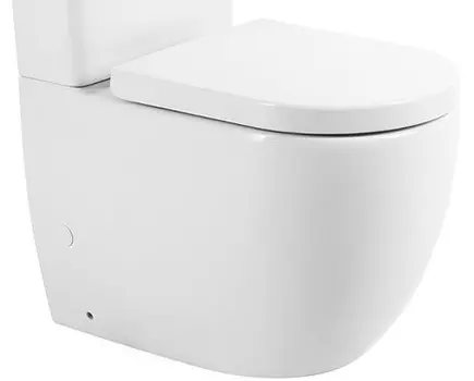 Чаша унитаза компакт BelBagno Sfera-TR без бачка и сиденья белый