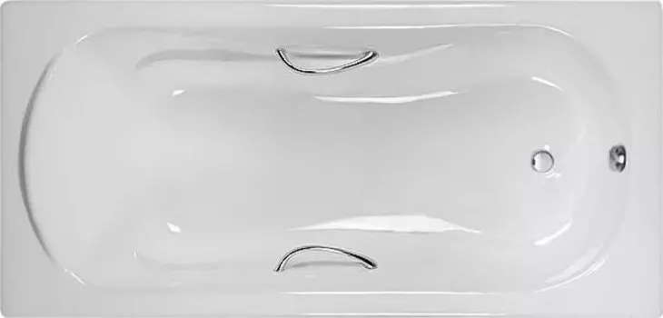 Чугунная ванна Castalia Venera 170х80х42 с ручками