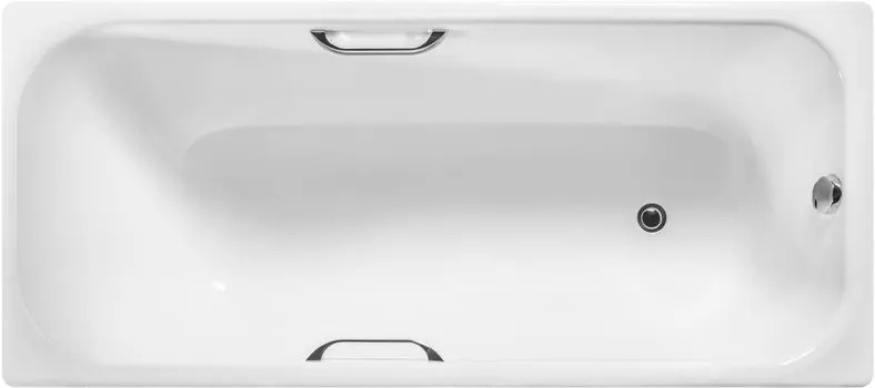 Чугунная ванна Wotte Start 170x70 см с ручками