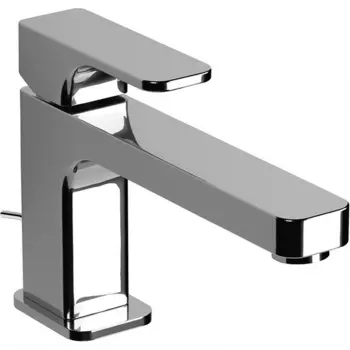 CISAL Cubic Смеситель однорычажный для раковины на 1 отверстие с донным клапаном, цвет хром