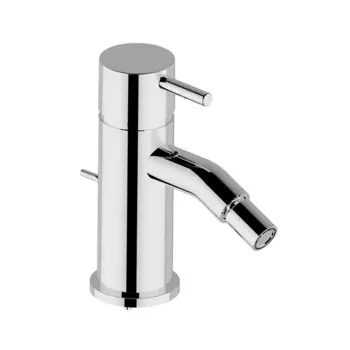 CISAL Less New Смеситель однорычажный для биде на 1 отверстие с донным клапаном, цвет хром