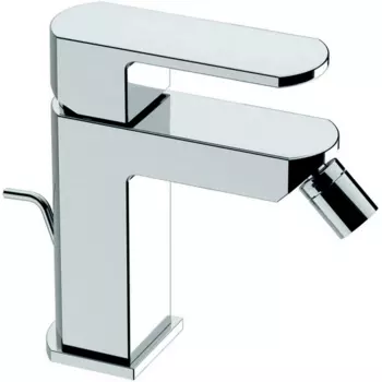 CISAL Roadster Смеситель однорычажный для биде на 1 отверстие с донным клапаном, цвет хром