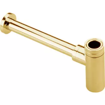 CISAL Сифон 1"1/4 для раковины, цвет золото