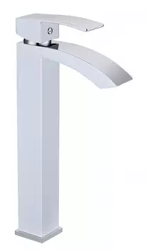 Cмеситель для раковины Grocenberg GB3007 Белый хром