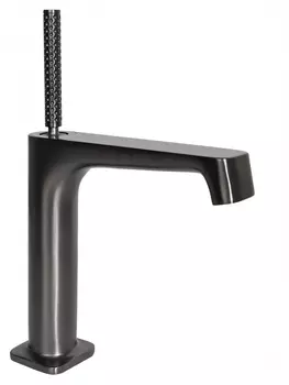 Cмеситель для раковины Hansberge H1090BG Графит