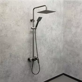 COMFORTY. Душевая система, FF074R-CGT, графит