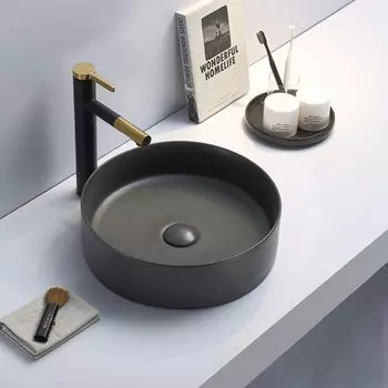 COMFORTY. Раковина 9110 MDH графит матовый