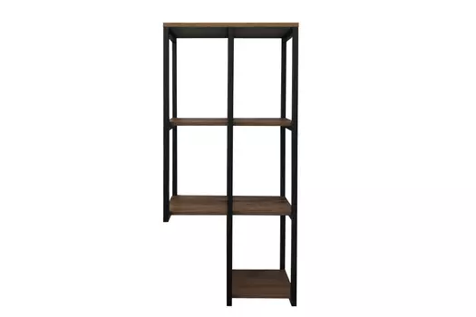COMFORTY. Стеллаж подвесной "Порто-50" дуб тёмно-коричневый