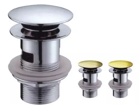 CZR-SAT-01 Донный клапан для раковин, хром