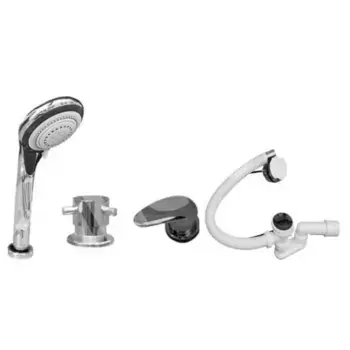 D464.5/NP2/570 DUNAJ смеситель каскадный на 3 отверстия