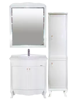 Дайна -100 Тумба прямая белая