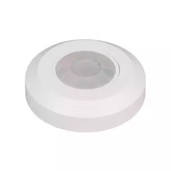 Датчик движения Arlight PRIME-PIR-SURFACE-R76-200W-WH (230V, 0.87A, SLIM) 031845(1)