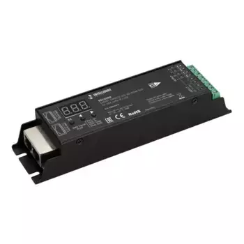 Декодер Arlight SMART-DMX512-304-83-RDM-SUF Black (12-48V, 4x8A, RJ-45) 028444(1)