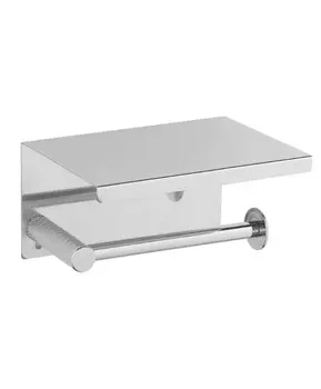 Держатель для туалетной бумаги Boheme Uno хром глянцевый