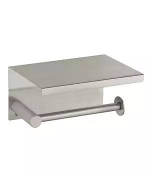 Держатель для туалетной бумаги Boheme Uno хром матовый