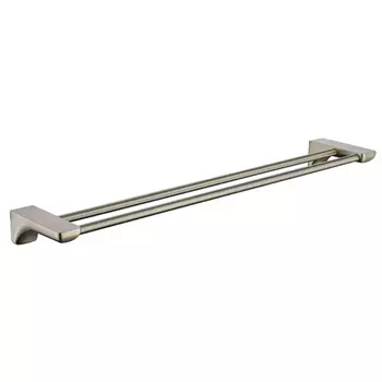 Держатель полотенца(прямой) 2-х уровневая KAISER бронза (цинк) (KH-4508)