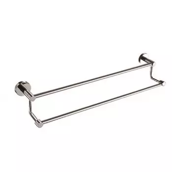 Держатель полотенца(прямой) 2-х уровневая KAISER хром (латунь) (KH-2008)