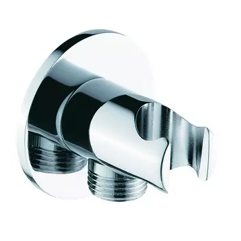 Держатель ручного душа с подключением RGW SP-182 Хром