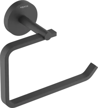 Держатель туалетной бумаги AQUATEK Бетта AQ4608MB матовый черный