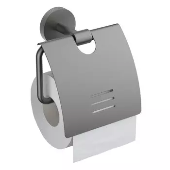 Держатель туалетной бумаги AQUATEK Бетта AQ4609BGM оружейная сталь