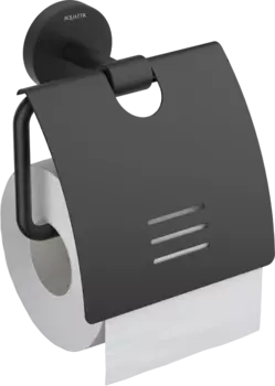 Держатель туалетной бумаги AQUATEK Бетта AQ4609MB матовый черный