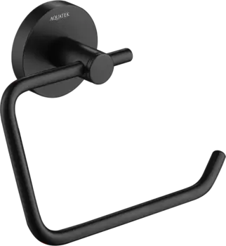 Держатель туалетной бумаги AQUATEK Европа AQ4118MB матовый черный