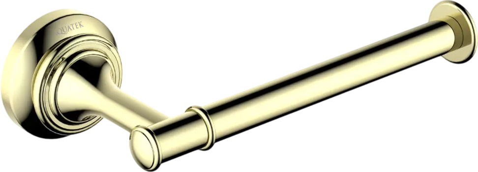 Держатель туалетной бумаги AQUATEK Классик AQ4508PG полированное золото