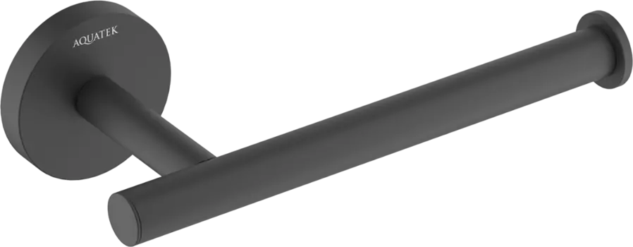 Держатель туалетной бумаги AQUATEK Оберон AQ4208MB матовый черный