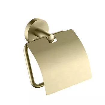 Держатель туалетной бумаги AQUATEK Оберон AQ4209BG шлифованное золото