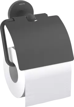 Держатель туалетной бумаги AQUATEK Оберон AQ4209MB матовый черный