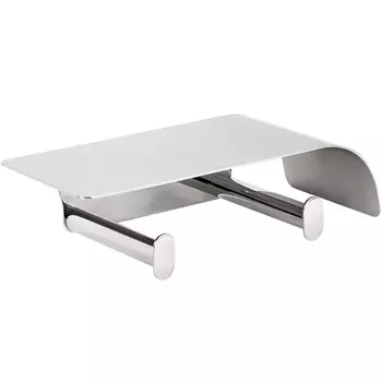 Держатель туалетной бумаги Bemeta Organic хром двойной