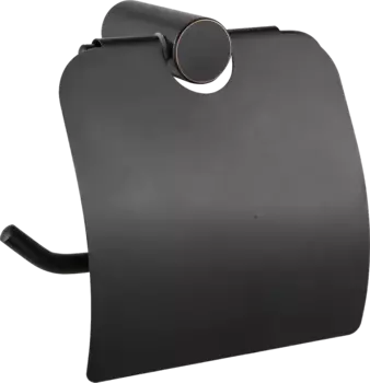 Держатель туалетной бумаги Haiba черный матовый