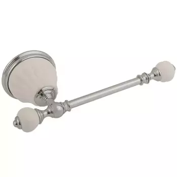 Держатель туалетной бумаги Migliore Olivia белый хром