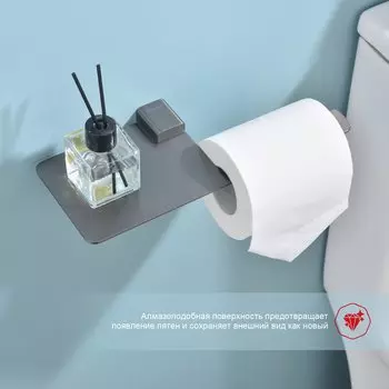 Держатель туалетной бумаги Raglo R301.03.09 графит