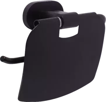 Держатель туалетной бумаги Rav Slezak Yukon черный матовый