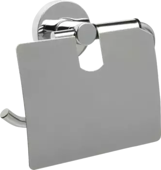 Держатель туалетной бумаги с крышкой Fixsen Comfort Chrome хром