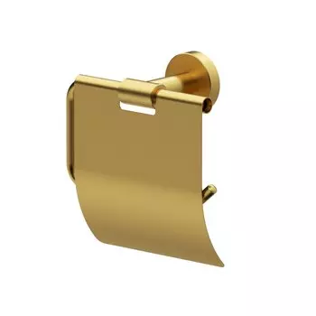 Держатель туалетной бумаги WHITECROSS Ergo ER2262GLB брашированный золотой
