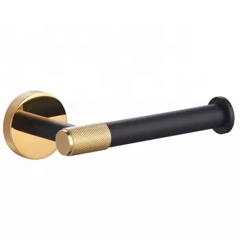 Держатель туалетной бумаги Wonzon & Woghand WW-9216 черный, золото