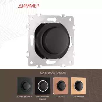 Диммер Arte Milano 202.48-1.black